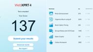 Microsoft Edge scored a total of 137 points (Image via WebXPRT)